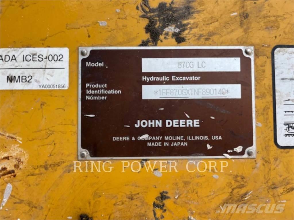 John Deere & CO. 870GLC Bageri gusjeničari