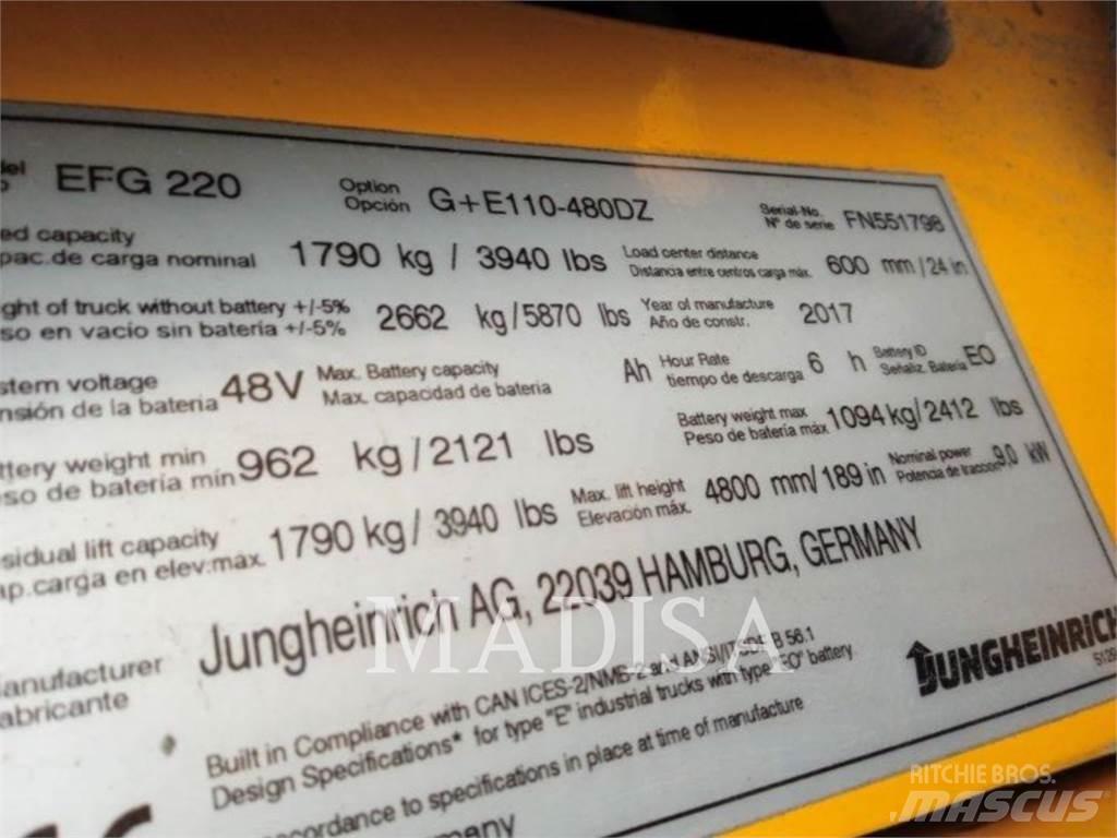 Jungheinrich EFG 220 Viličari - ostalo