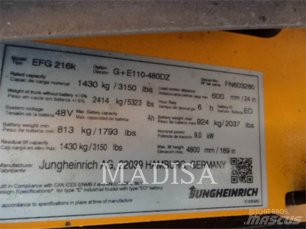 Jungheinrich EFG216K Viličari - ostalo