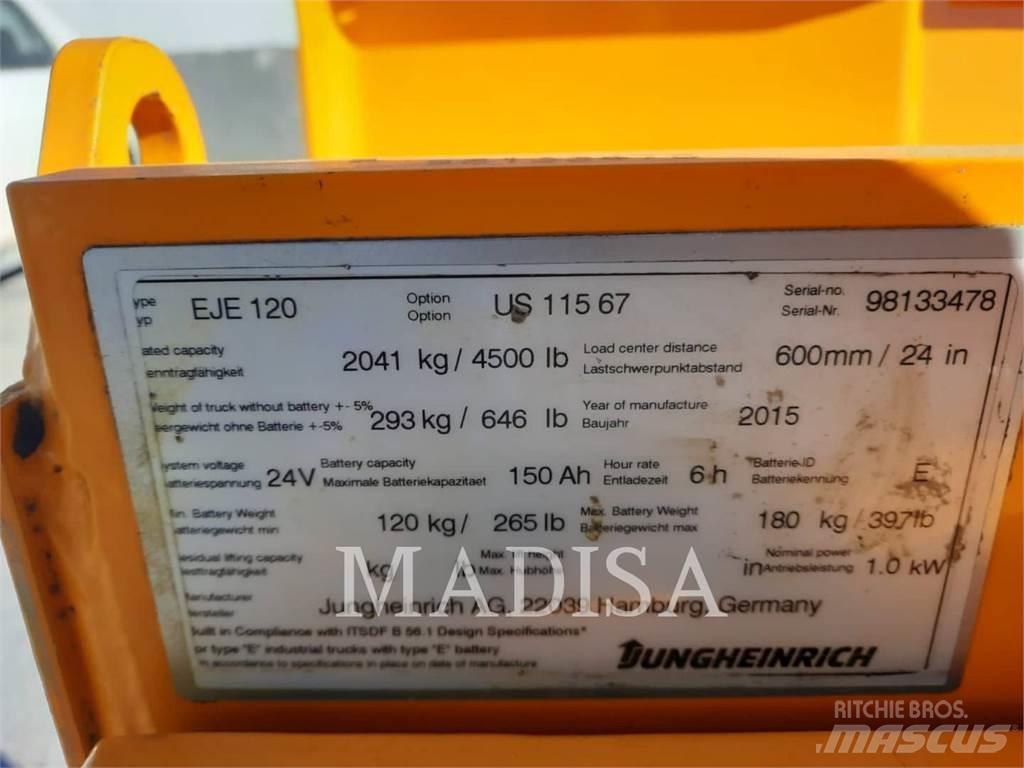 Jungheinrich EJE120 Električni viličari