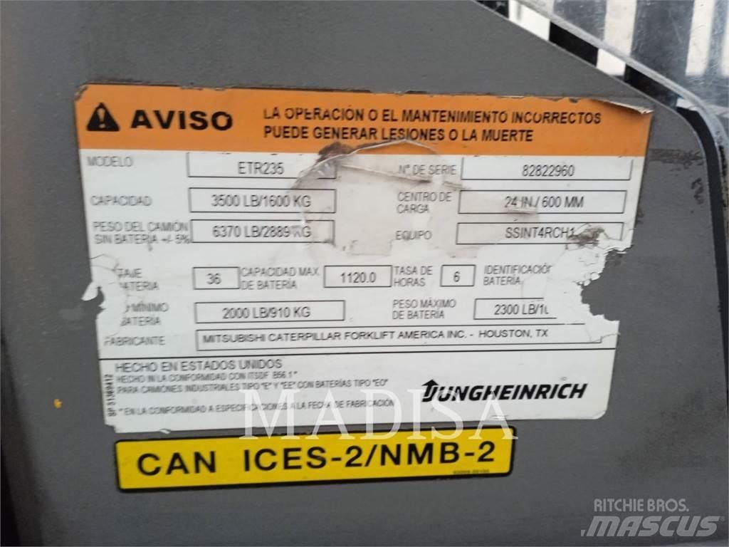 Jungheinrich ETR 235 Električni viličari