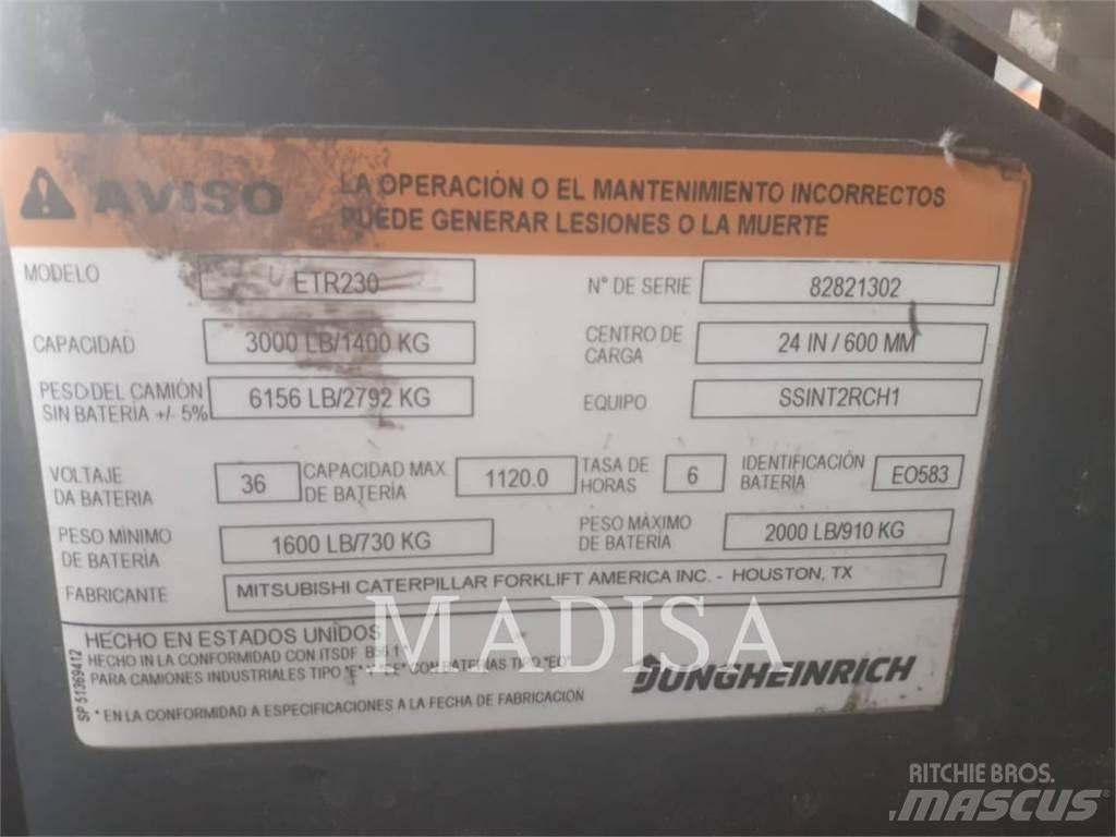 Jungheinrich ETR230D Električni viličari