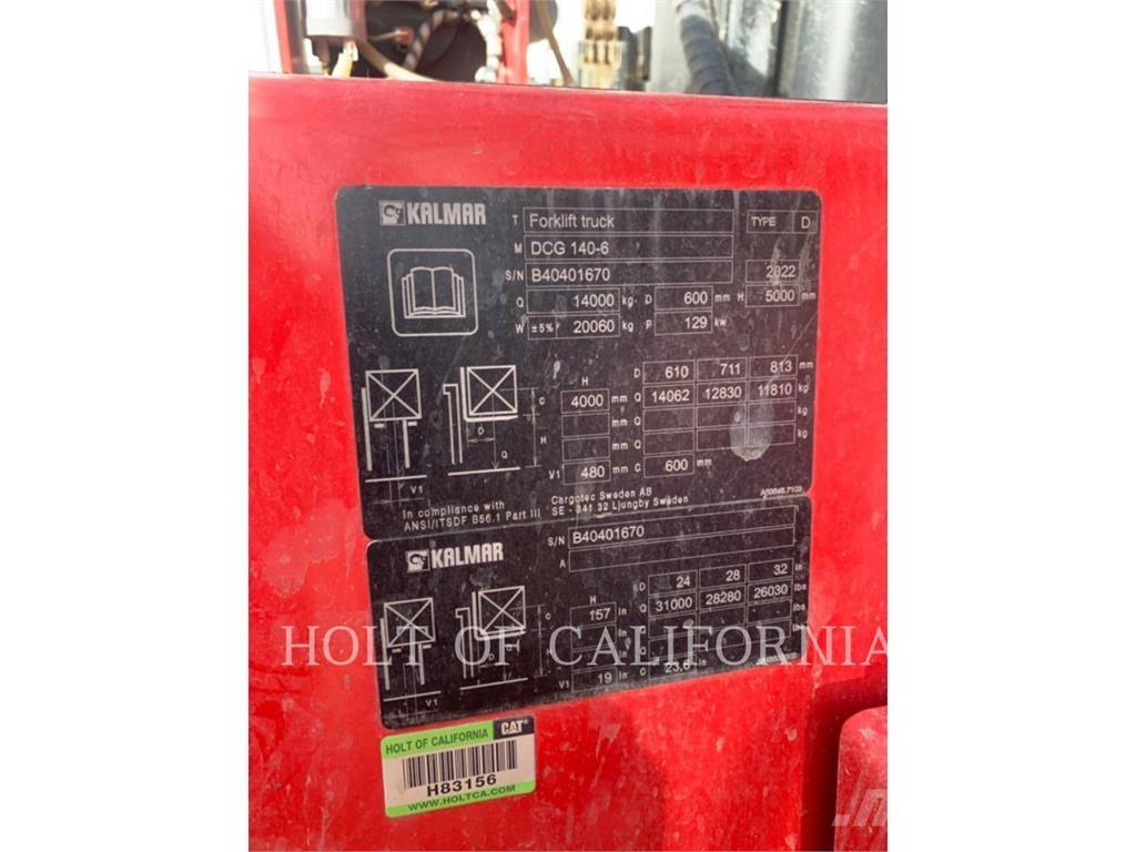 Kalmar DCG140-6 Dizelski viličari