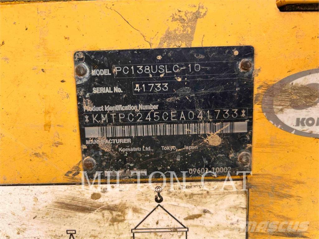 Komatsu PC138USLC-10 Bageri gusjeničari