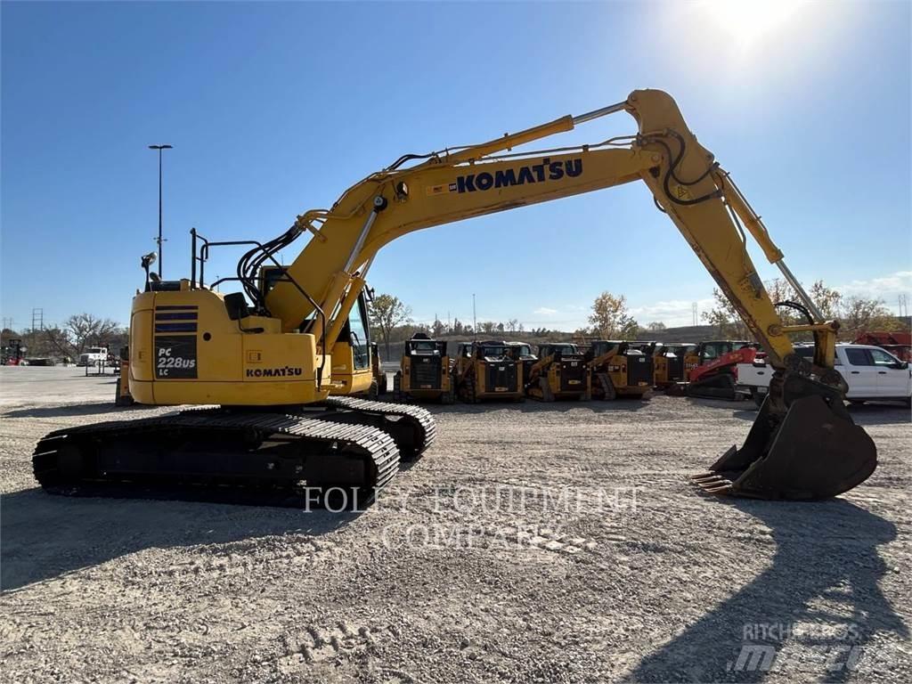 Komatsu PC228USLC Bageri gusjeničari