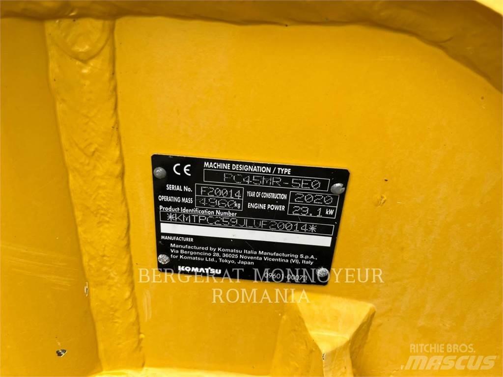 Komatsu PC45MR - 5E0 Mini bageri <7t