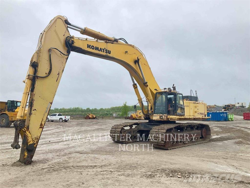 Komatsu PC750 Bageri gusjeničari