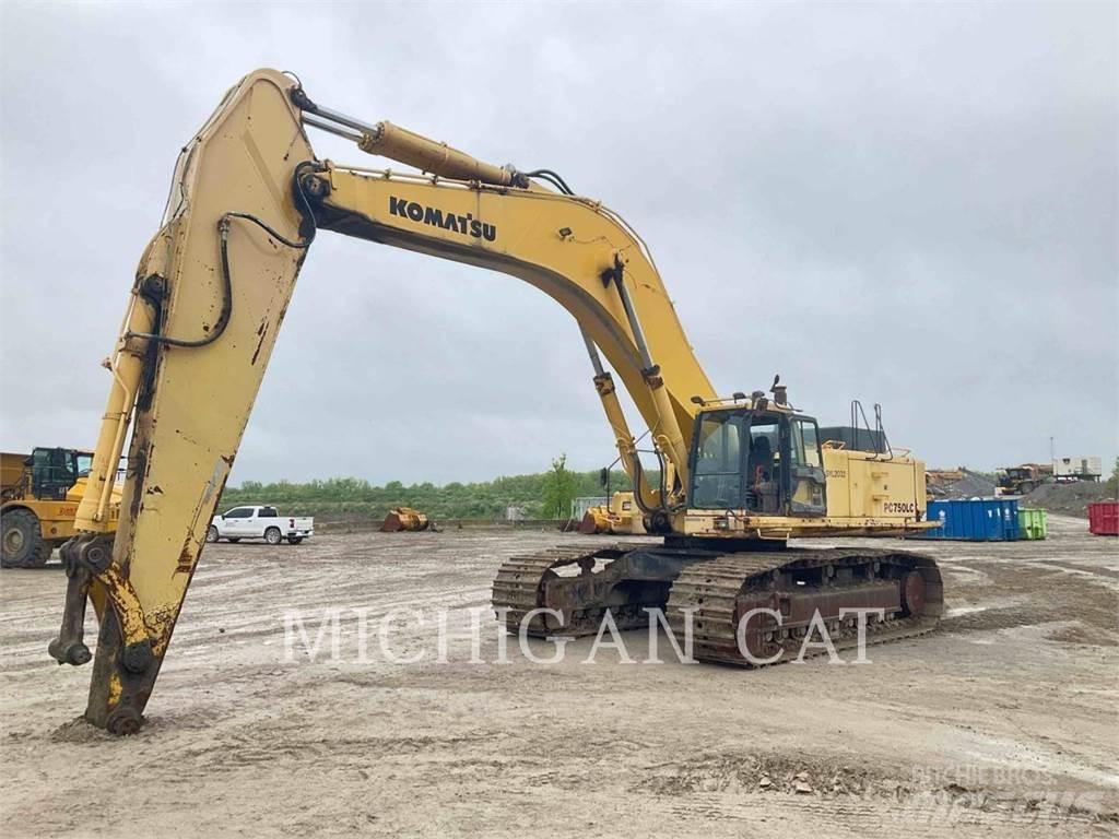 Komatsu PC750LC-6K Bageri gusjeničari