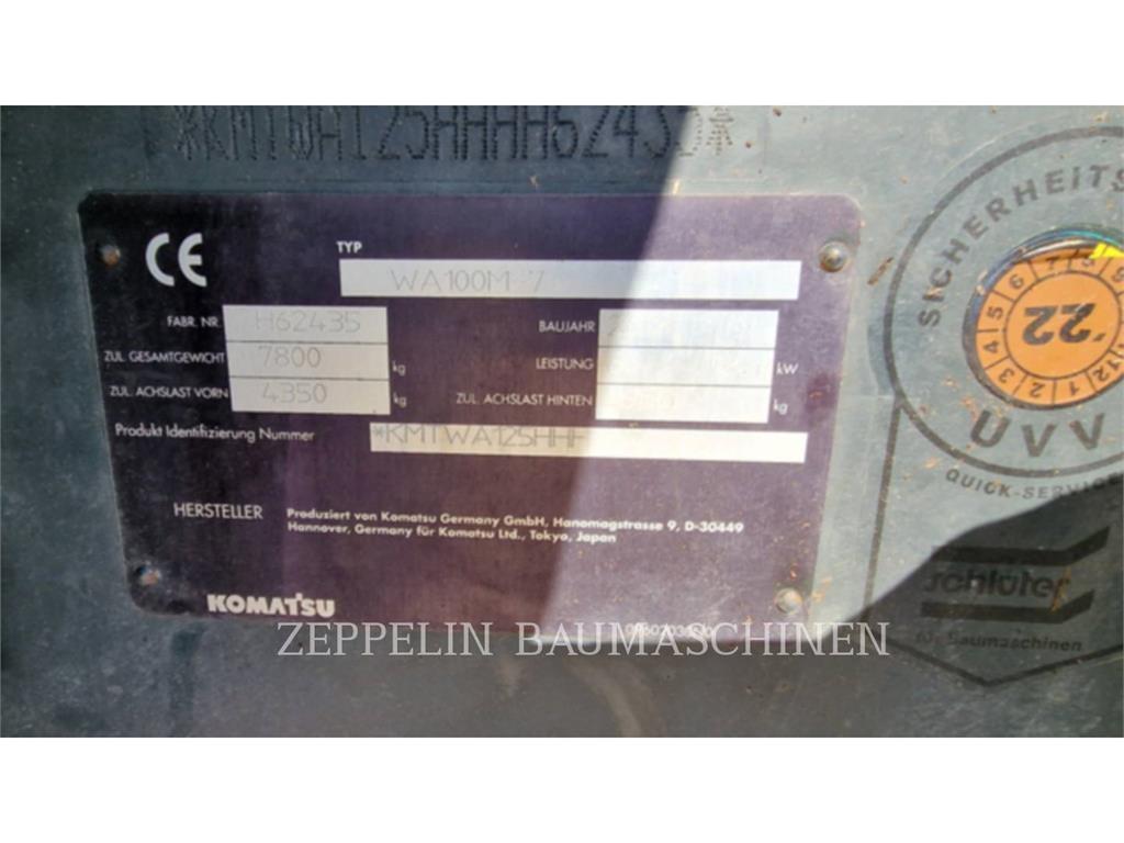 Komatsu WA100M-7 Utovarivači na kotačima