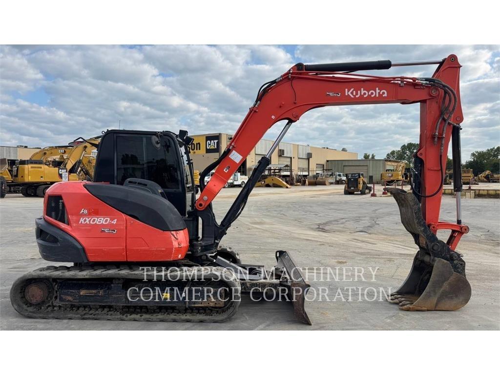 Kubota KX080 Mini bageri <7t