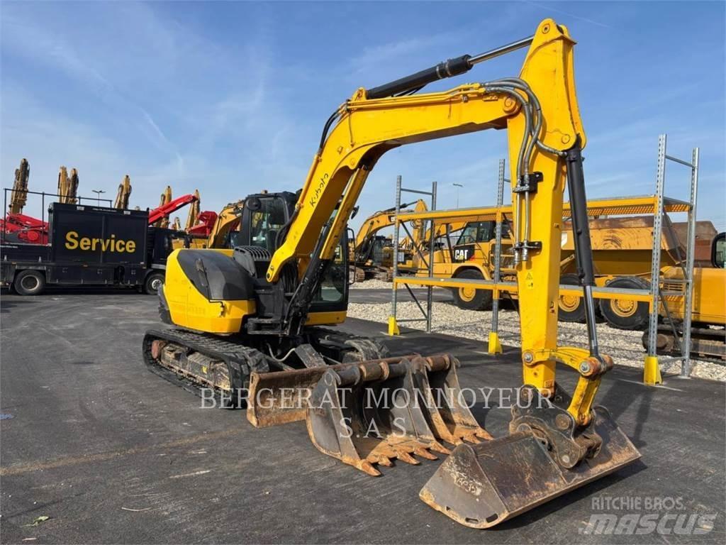 Kubota KX080.4 Bageri gusjeničari