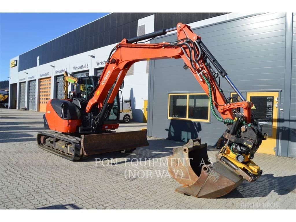 Kubota KX80 Bageri gusjeničari