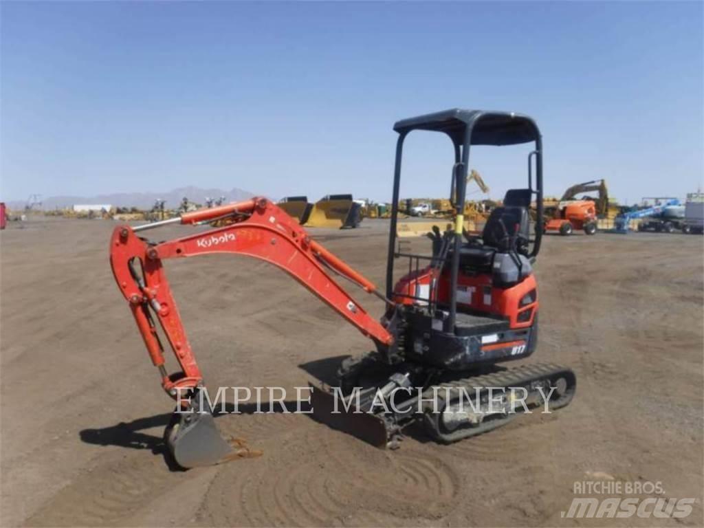 Kubota U17 Bageri gusjeničari