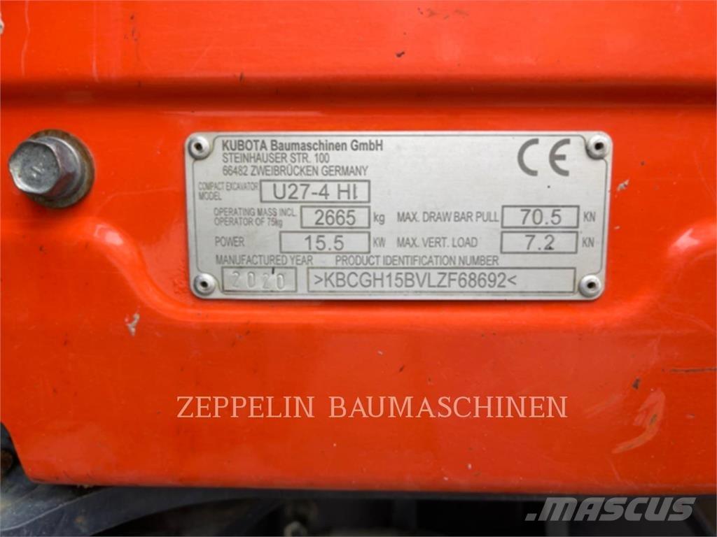 Kubota U36-4 Bageri gusjeničari