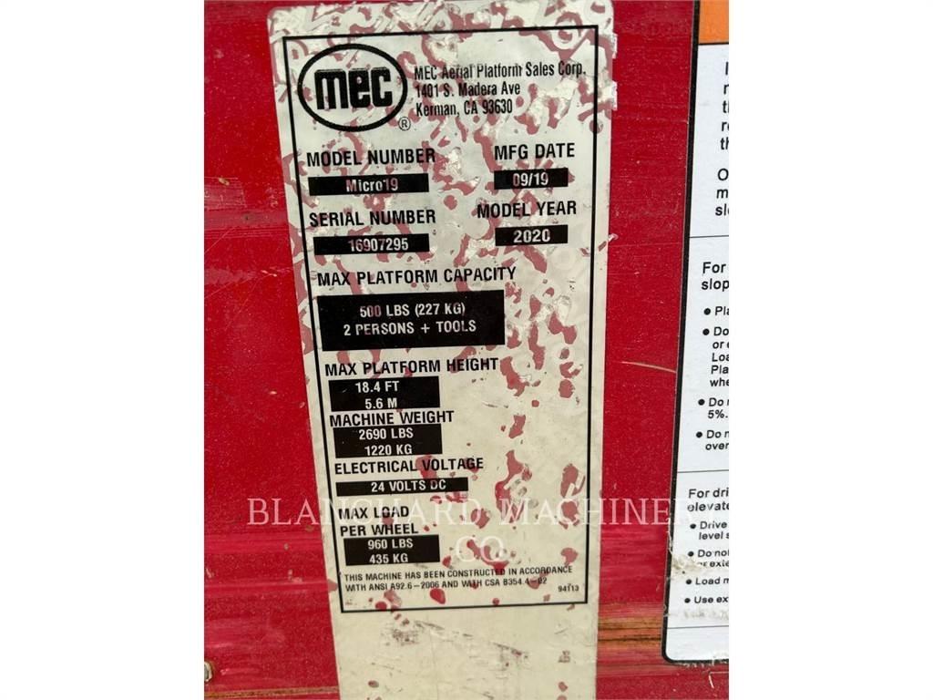MEC MICRO 19 Škaraste platforme