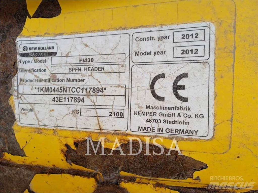New Holland 430FI Dodatna oprema za kombajne