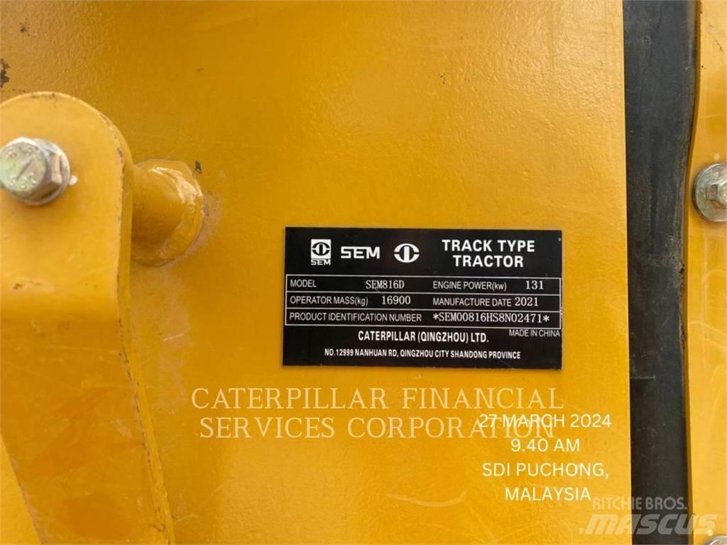 SEM MACHINERY SEM816D Buldožeri gusjeničari