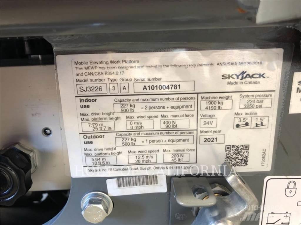 Skyjack SCISSOR26N Škaraste platforme