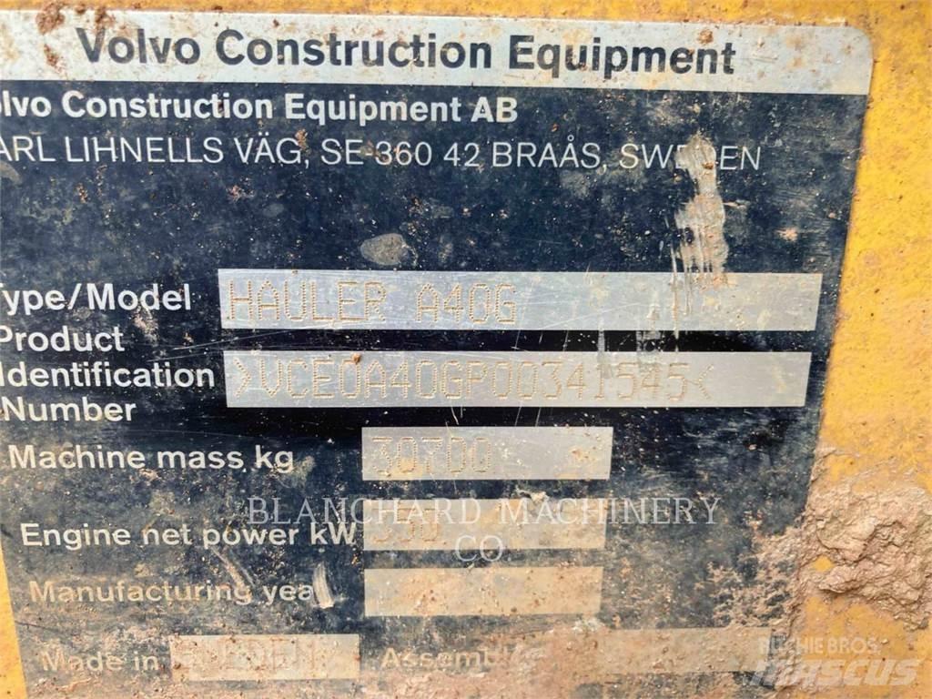 Volvo A40G Zglobni demperi