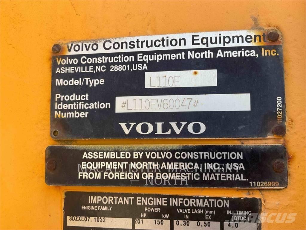 Volvo L110E Utovarivači na kotačima
