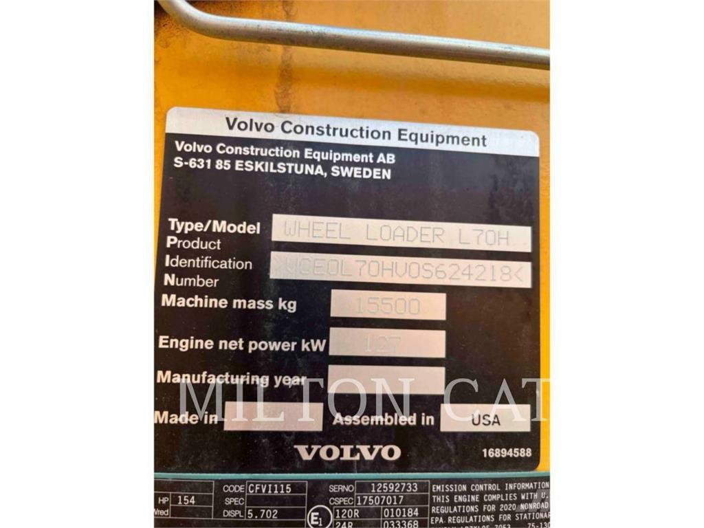 Volvo L70H Utovarivači na kotačima