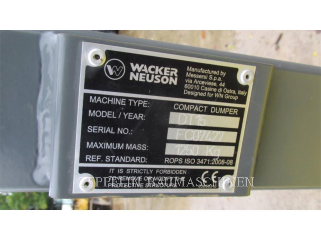 Wacker DT15 Zglobni demperi