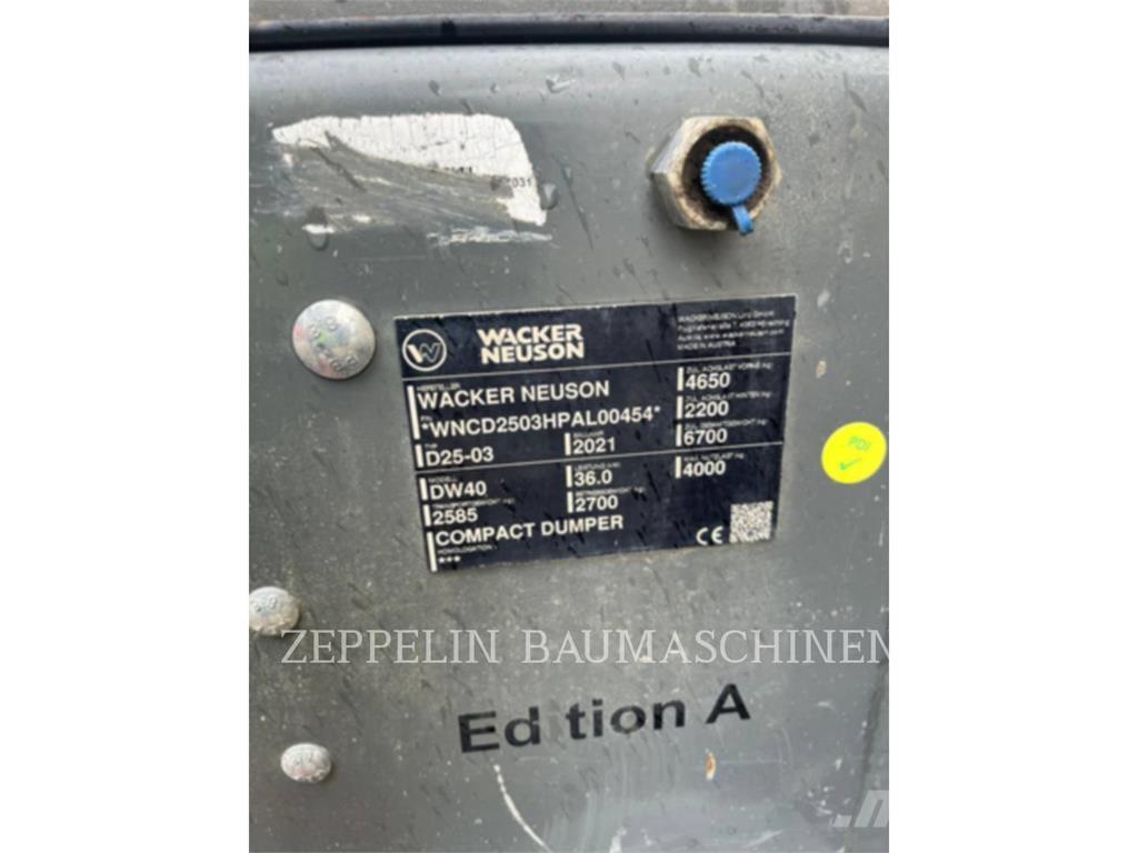 Wacker DW40 Zglobni demperi