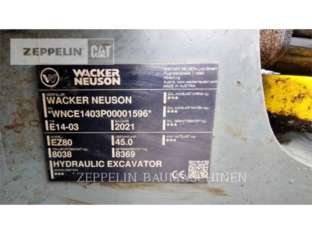 Wacker EZ80 Bageri gusjeničari