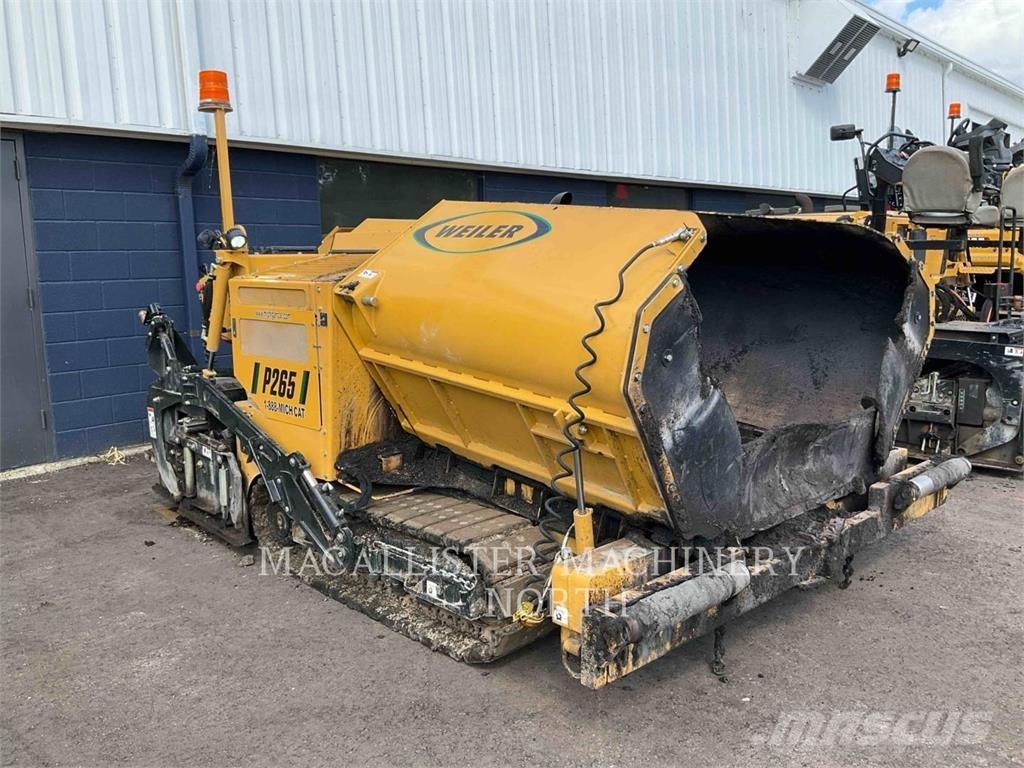 Weiler P265 PAVER Asfaltni finišeri