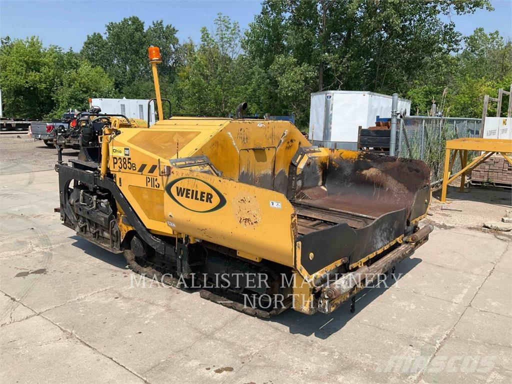 Weiler P385 PAVER Asfaltni finišeri