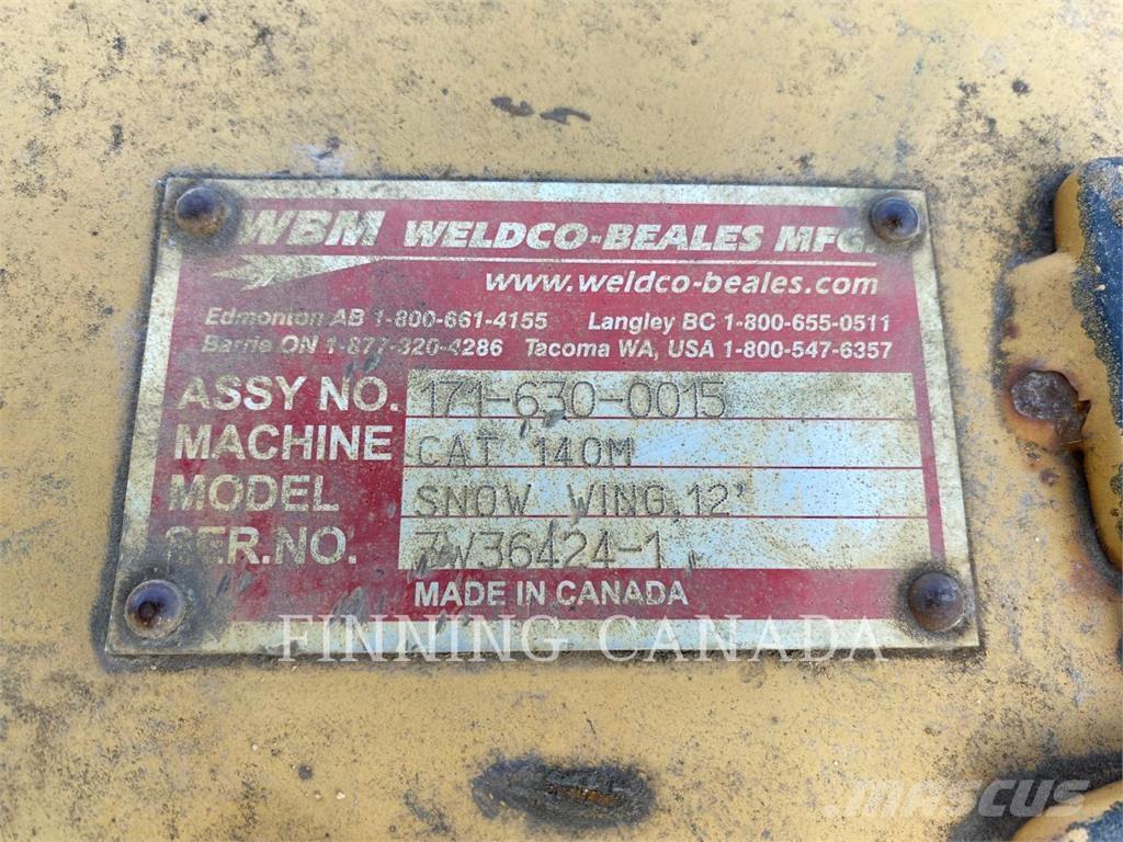 Weldco Beales 140M Sniježne freze