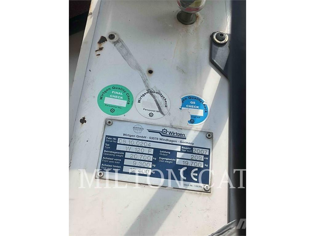 Wirtgen W120F Asfaltne hladne glodalice