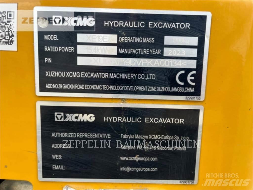  XUZOU XE19E Bageri gusjeničari