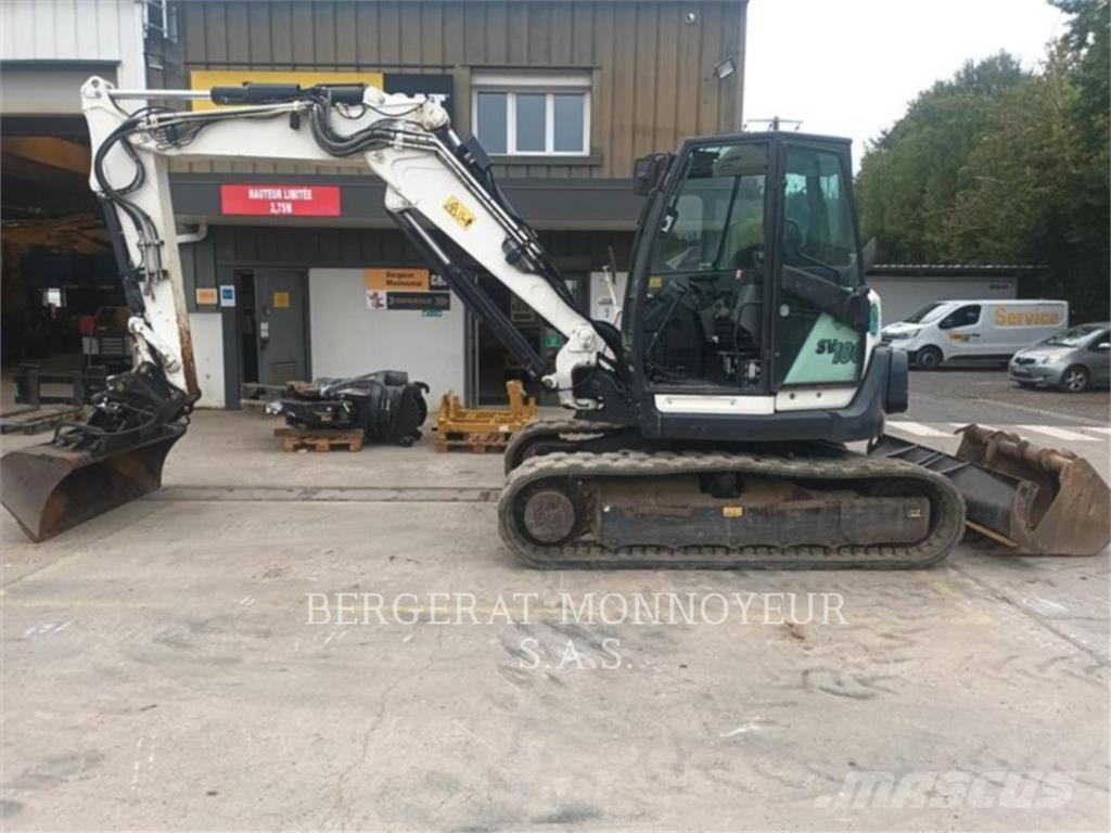 Yanmar SV100 Bageri gusjeničari