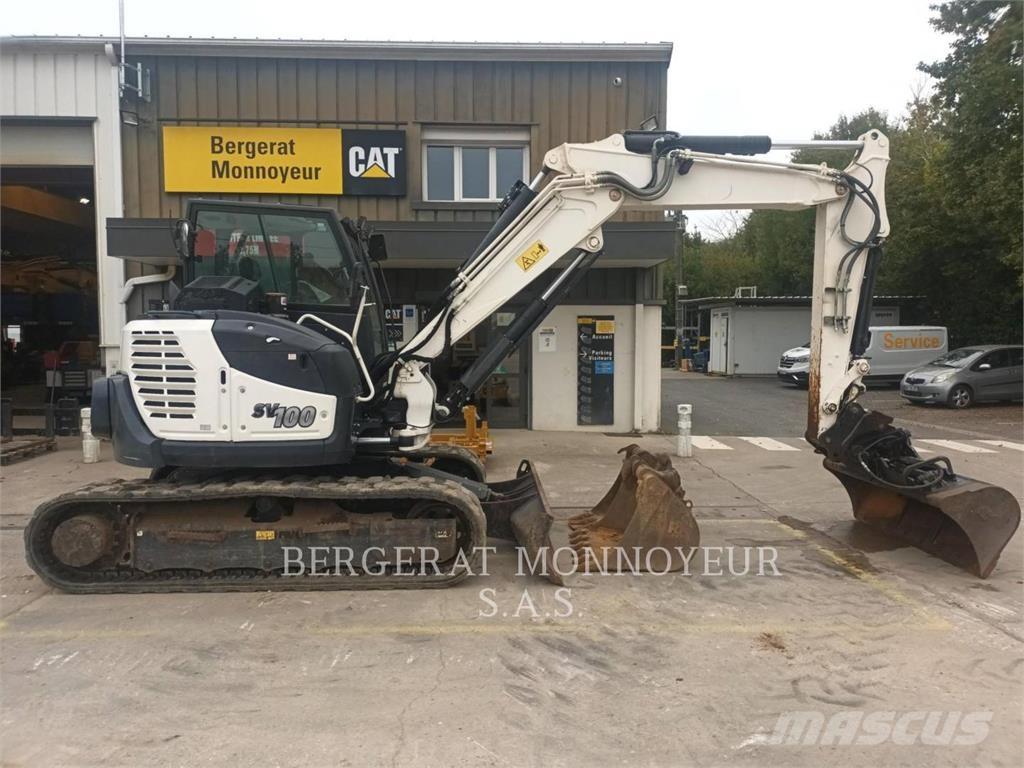 Yanmar SV100 Bageri gusjeničari