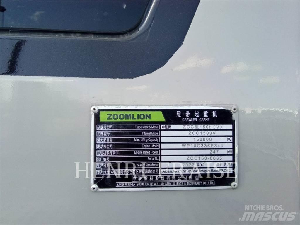 Zoomlion ZCC1500V Rabljene dizalice za težak teren