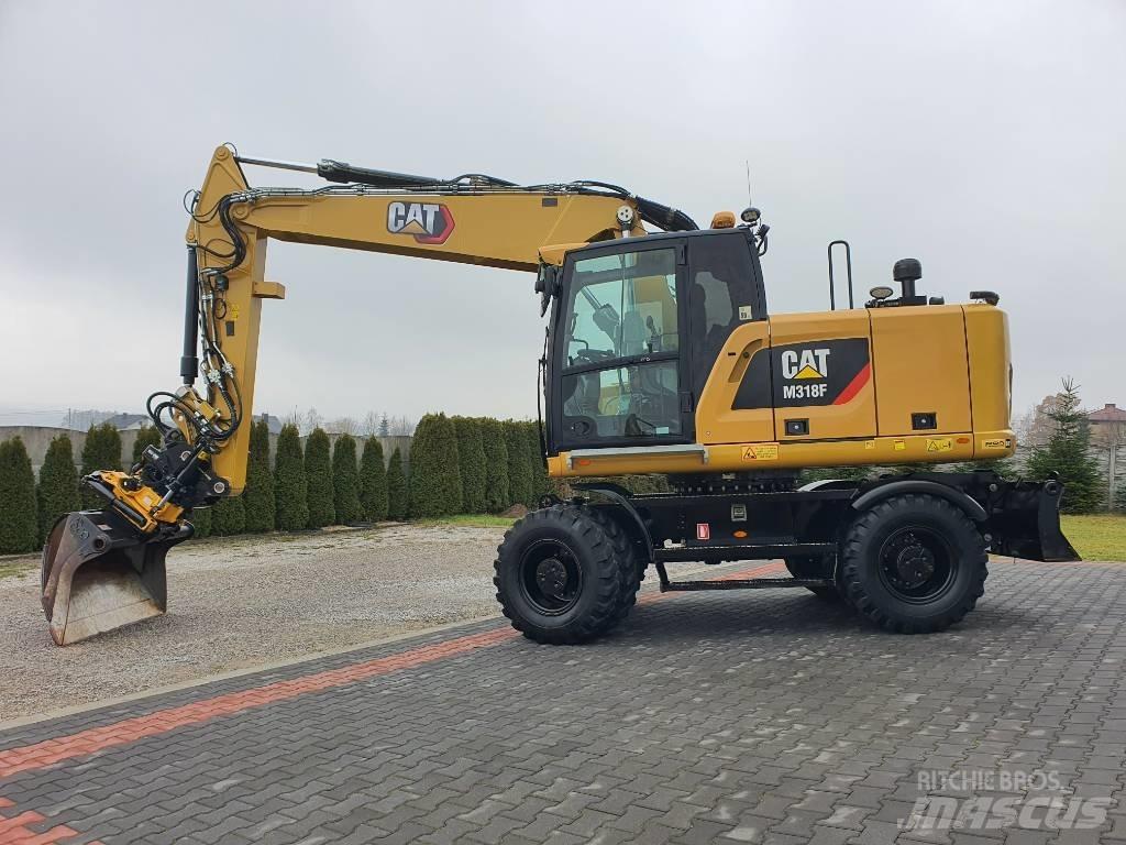 CAT M 318 F Bageri na kotačima
