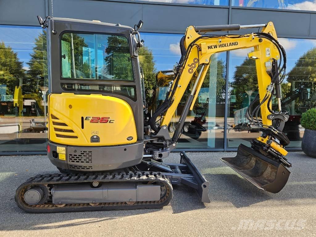 New Holland E 26 C Mini bageri <7t