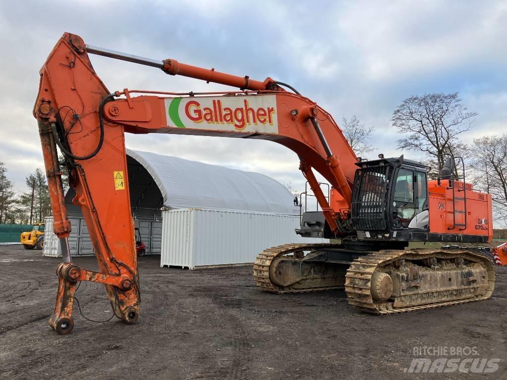 Hitachi ZX670LCH-5B Bageri gusjeničari
