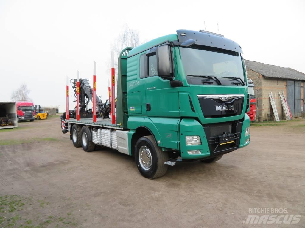 MAN TGX 33.480 Kamioni za drva