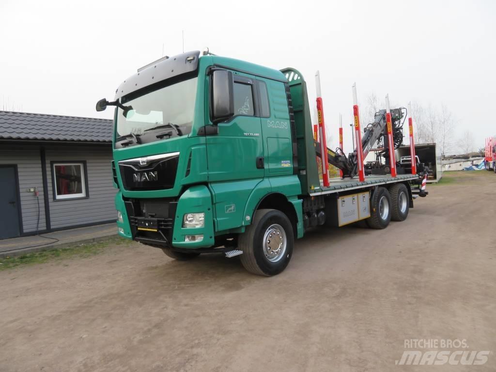MAN TGX 33.480 Kamioni za drva