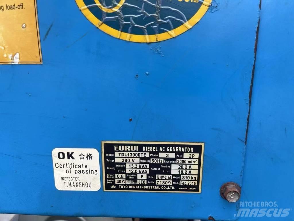 Yanmar 13.3KVA Dizel agregati
