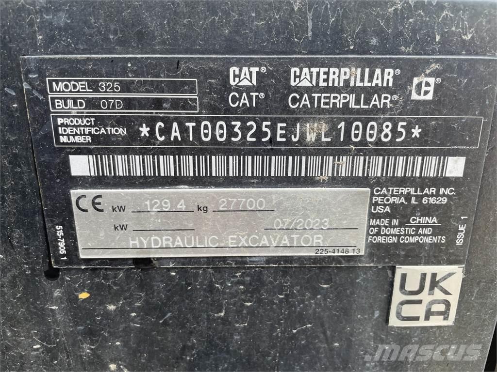 CAT 325 Bageri gusjeničari