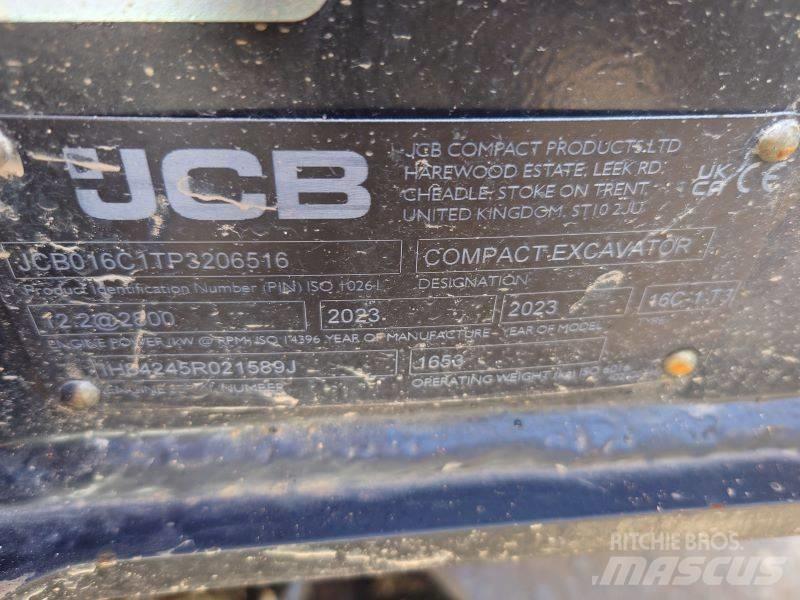 JCB 16 C-1 Mini bageri <7t