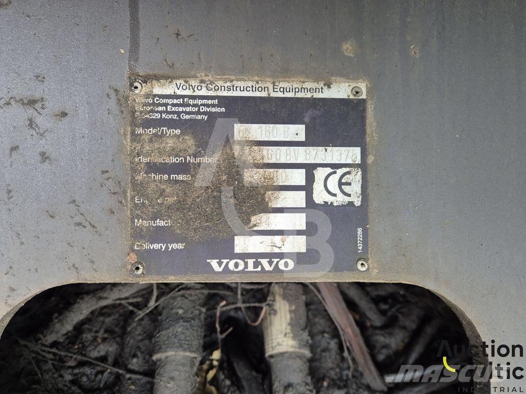 Volvo EW 160 B Bageri na kotačima