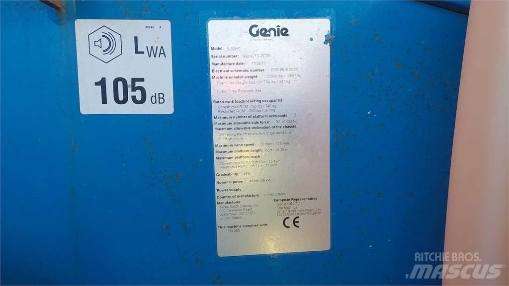 Genie S60HCE Teleskopske podizne platforme
