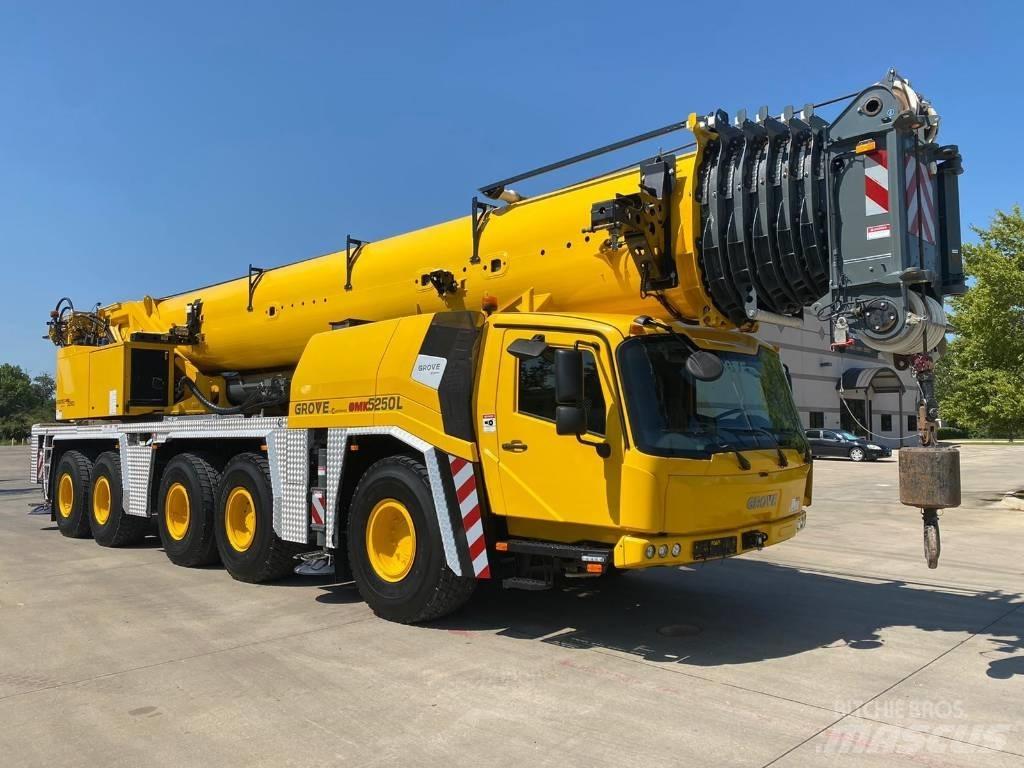 Grove GMK5250L Rabljene dizalice za težak teren