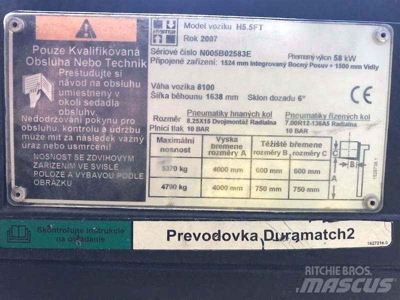 Hyster 5.5 FT Dizelski viličari