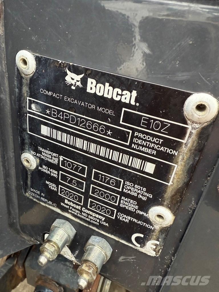 Bobcat E 10z Mini bageri <7t