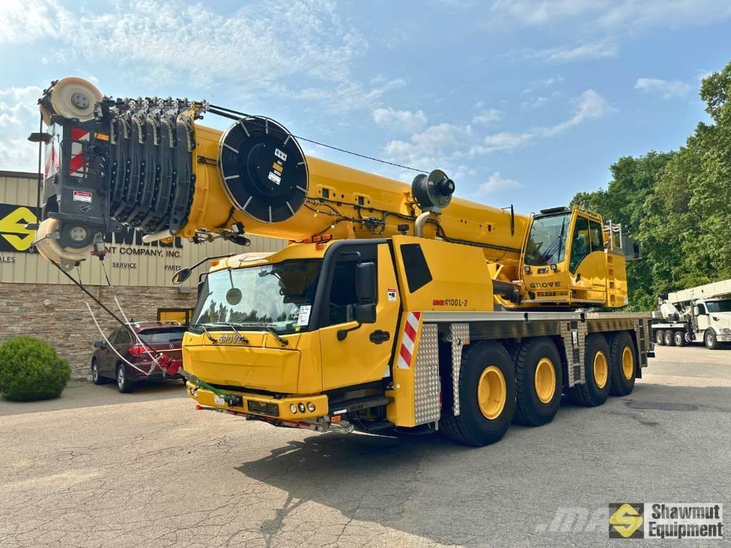 Grove GMK 4100 L-2 Rabljene dizalice za težak teren